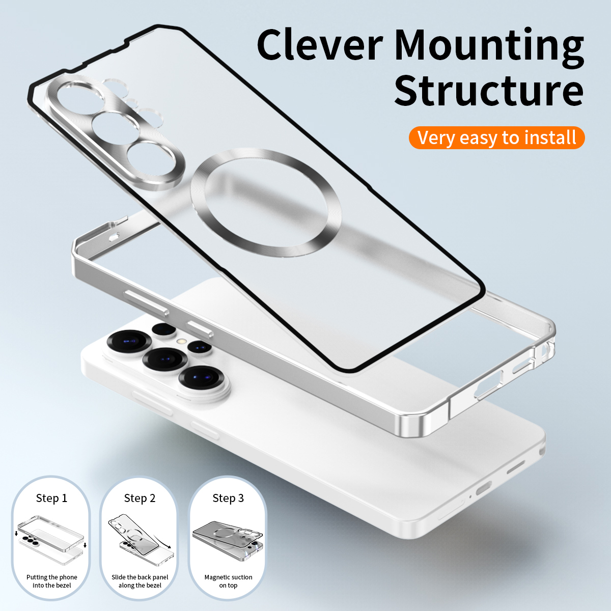 Matte Hard Pc Back Case - Push Pull Matte PC Hard Shockproof