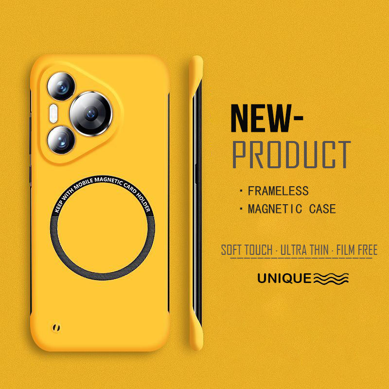 Ultra Thin Hard PC Magnetic Fr - огляд і ціна Ultra Thin Frameless Phone Cover