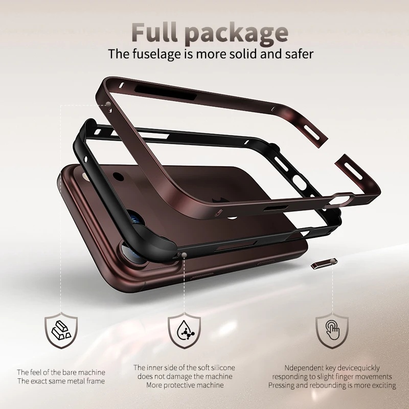 Hybrid Silicone Frame Aluminum - огляд і ціна Metal Bumper Aluminum Frame Case