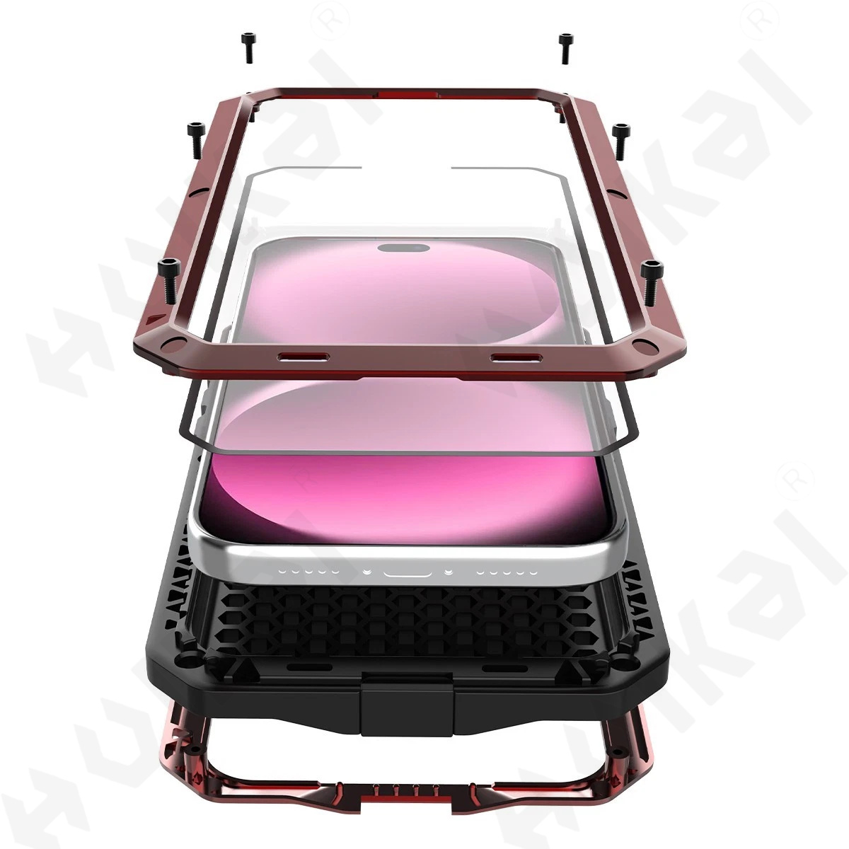 Case For iPhone 18 17 16 15 14 - огляд і ціна Heavy Duty 360 Full Body Protective Case