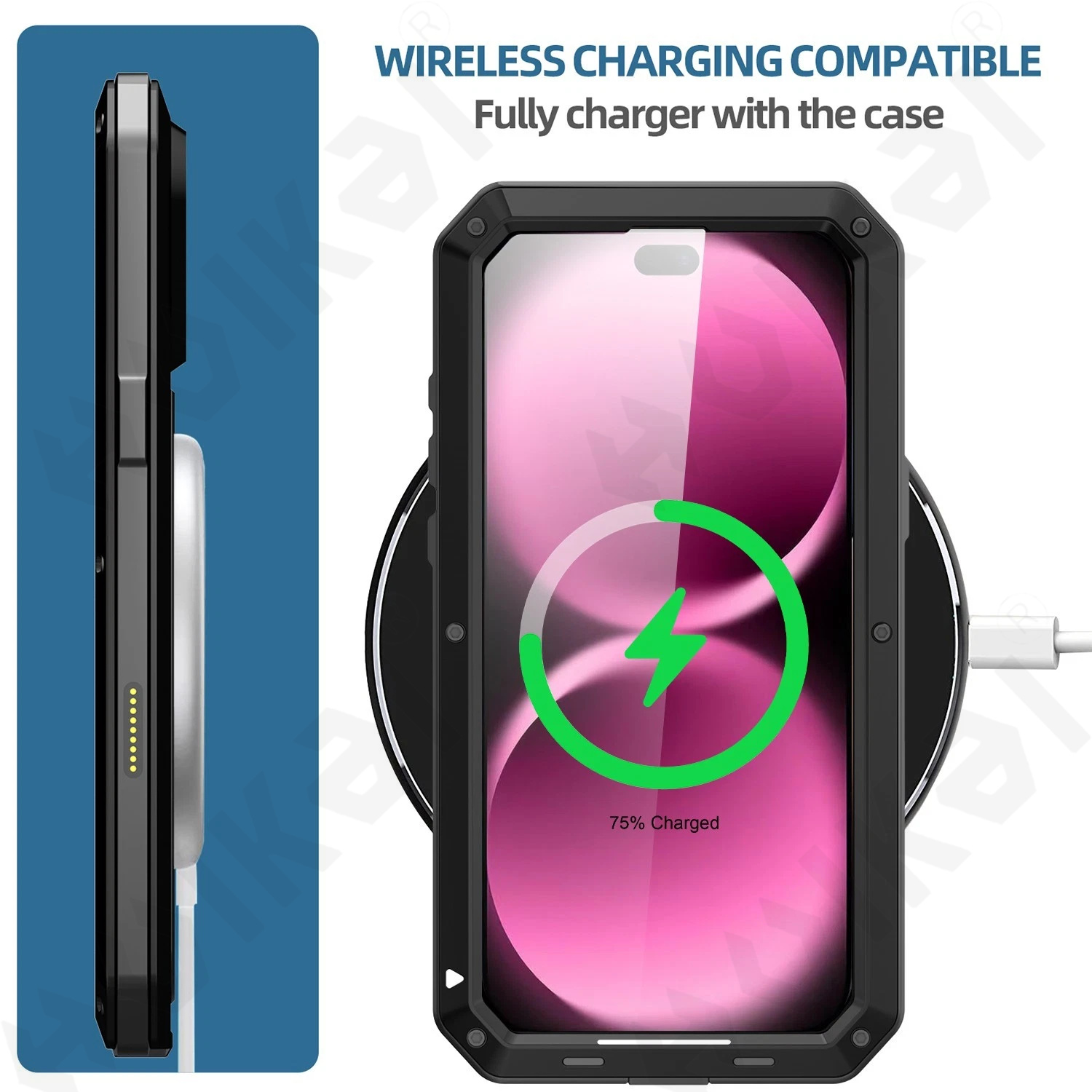 Case For iPhone 18 17 16 15 14 - огляд і ціна Heavy Duty 360 Full Body Protective Case