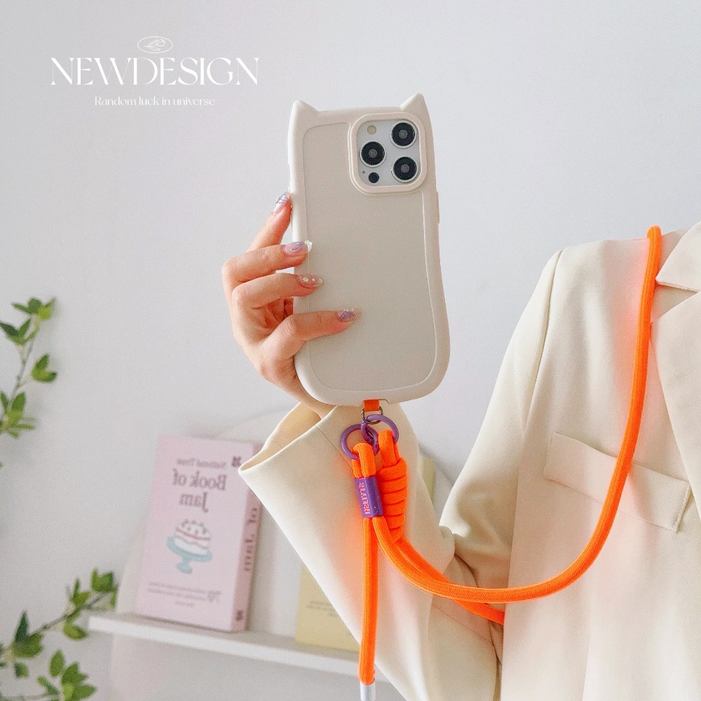 Fashion Simple INS Adjustable  - огляд і ціна Crossbody Lanyard Neck Strap Case