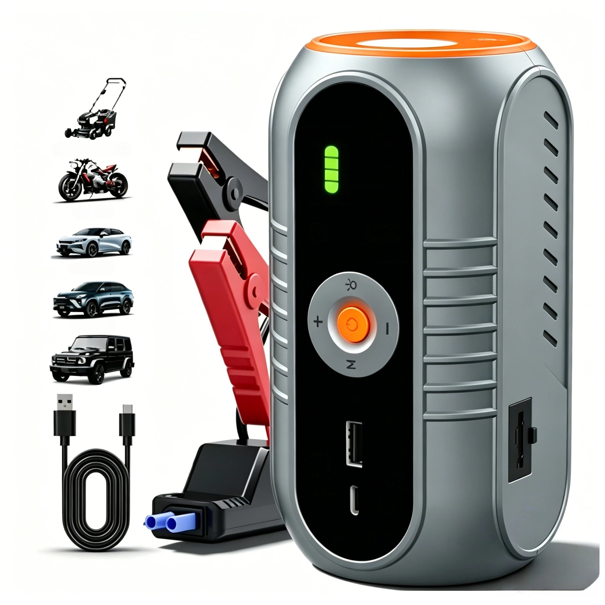Car Jump Starter with Air Comp - огляд і ціна Power Banks