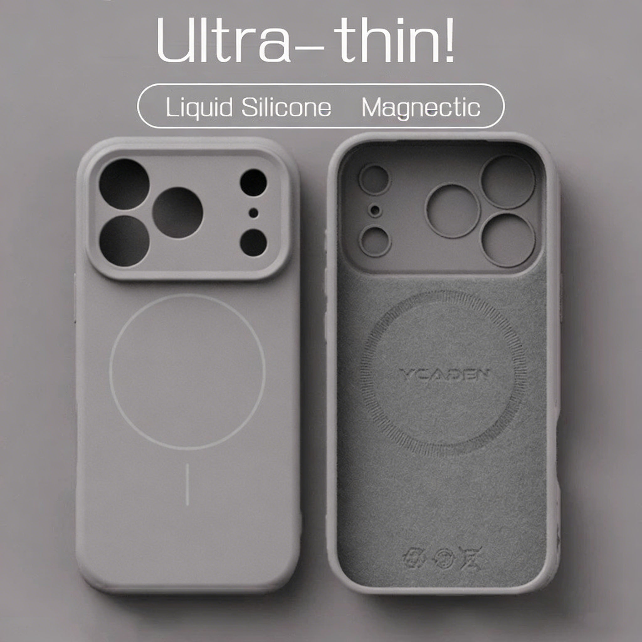 Luxury Liquid for Magsafe Magn - огляд і ціна Liquid Silicone Magnetic Phone Case