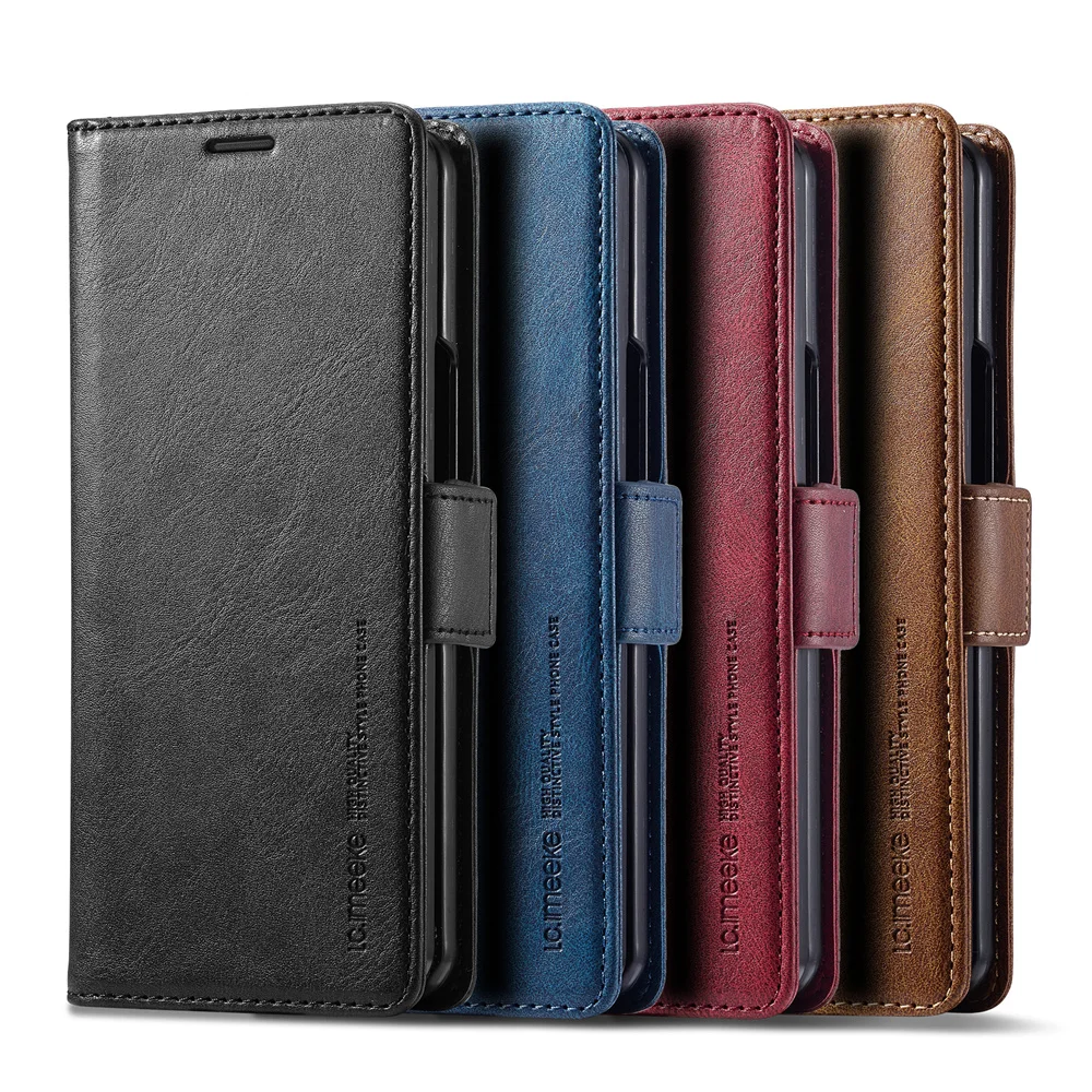 Leather Wallet Phone Case For  - огляд і ціна Leather Wallet Card Holder Phone Cover