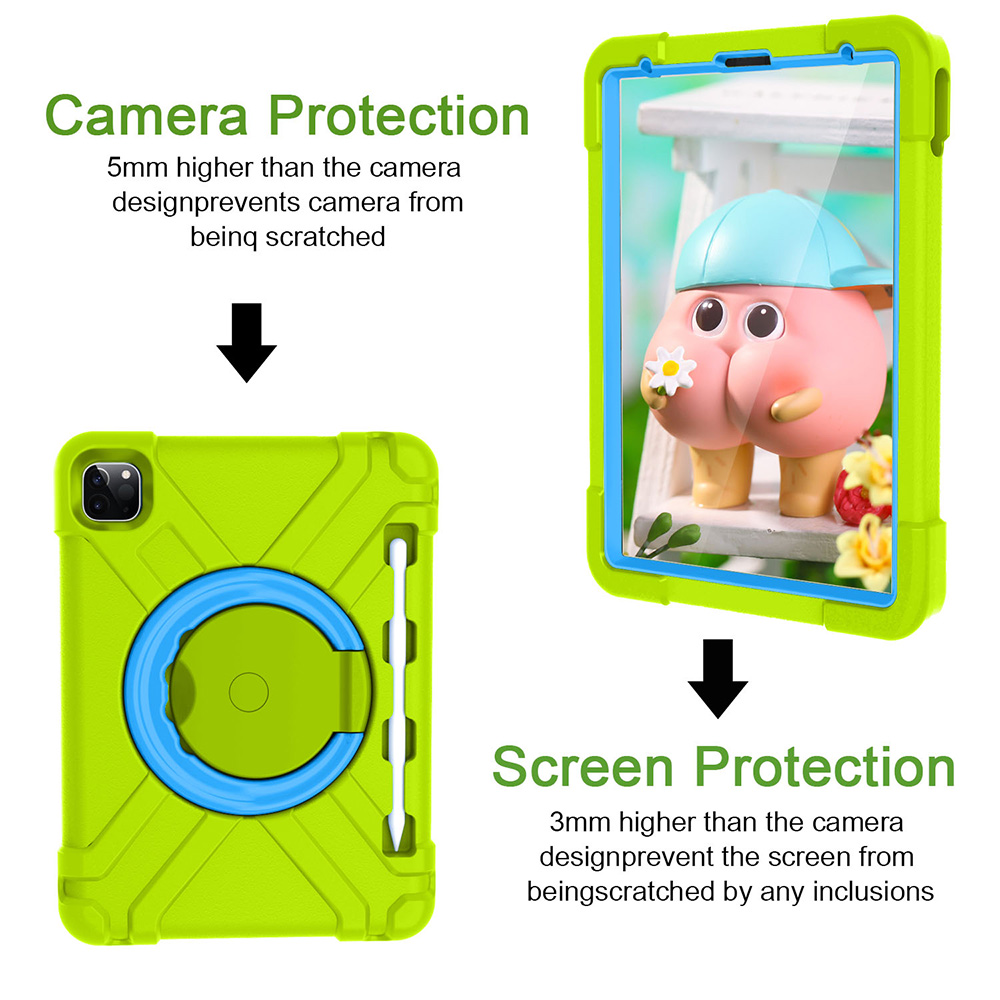 360° Rotating Ring Stand Case  - огляд і ціна Heavy Duty 360 Full Body Protective Case
