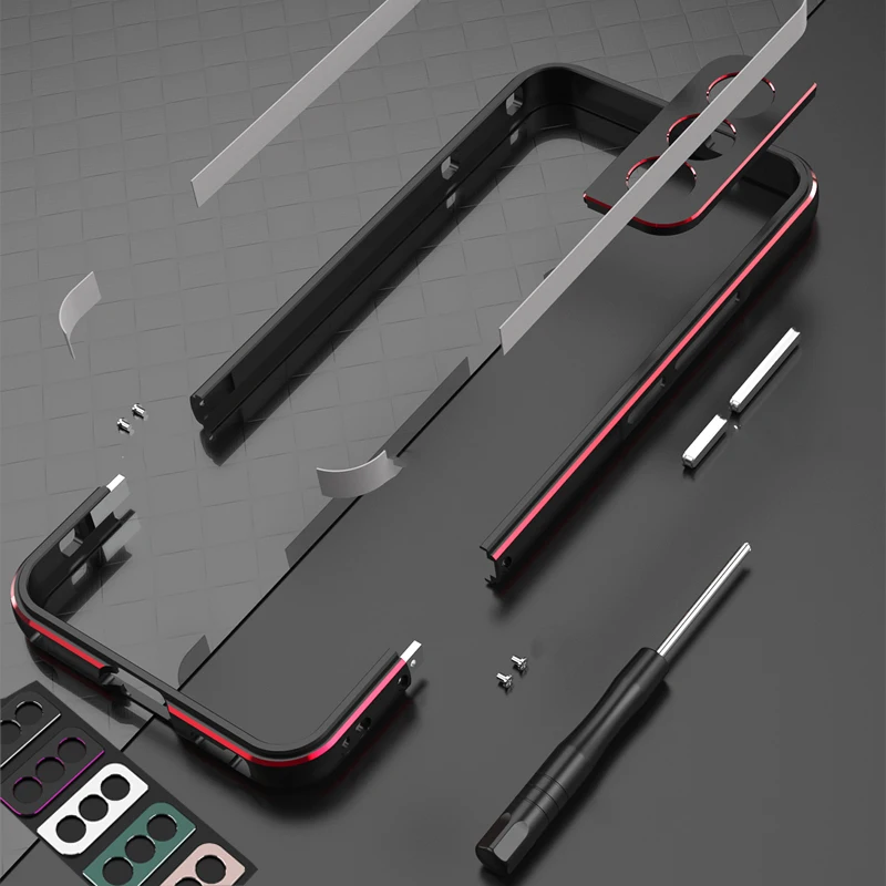 Aluminum Bumper & Metal Lens F - огляд і ціна Metal Bumper Aluminum Frame Case