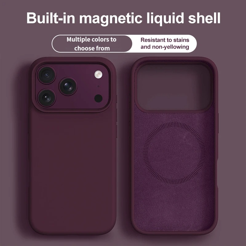 Original Liquid Silicone Magn - огляд і ціна Liquid Silicone Magnetic Phone Case