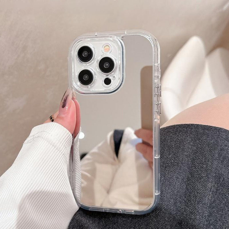 Clear Acrylic Makeup Mirror Ca - огляд і ціна Clear Shockproof Bumper Case